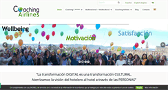 Desktop Screenshot of coachingairlines.com